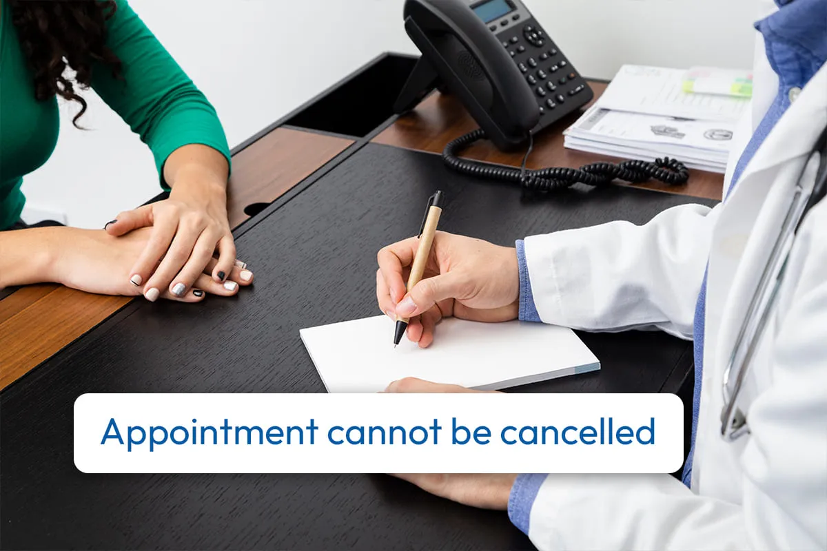 Hard to Cancel & Reschedule