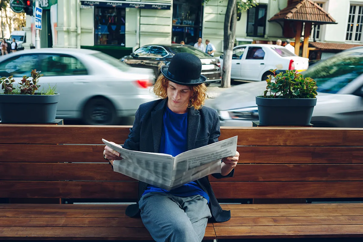 run ads in local newspapers